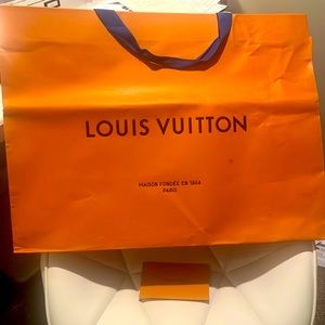 Louis Vuitton Extra Large shopping bag with receipt folder